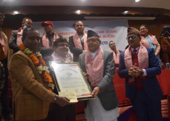 सामुदायिक रेडियो समग्र एफ.एम.लहान इन्जा ग्रामिण पत्रकारिता पुरस्कारबाट सम्मानित