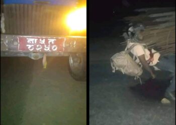 ट्र्याक्टरमा लोड गरेको फलामको रडले घोच्दा सेनाका जवानको मृत्यु