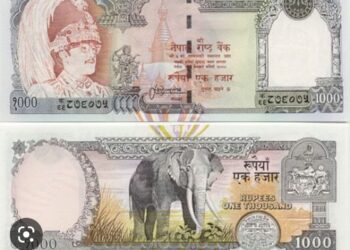 नेपाली पाँच सय र हजारका नोट बन्दकाे  माग