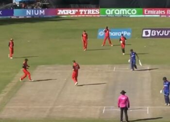 नेदरल्याण्ड्ससँग नेपालको खराब सुरुवात, ५४ रन बनाउँदा ३ विकेट गुमायो