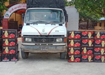 सिरहाबाट स्याउसहित ट्रक सशस्त्र प्रहरीकाे नियन्त्रणमा