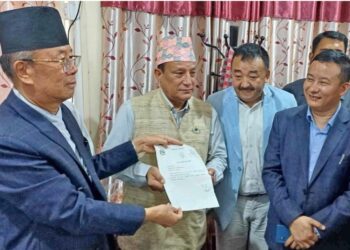 कोशीको मुख्यमन्त्रीमा कांग्रेसका उद्धव थापा नियुक्त