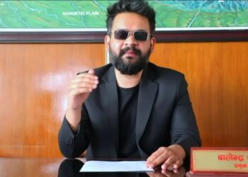 पत्नी चढेको गाडी ट्राफिकले रोकेपछि बालेनले दिए सिंहदरबारमा आगो लगाउने धम्की