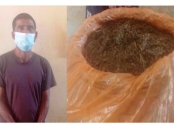 सिरहामा गाँजासहित एकजना प्रहरी नियन्त्रणमा