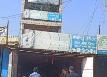 मिर्चैयाको होटलमा महिलासँगै   बसेका पुरुषको मृत्यु