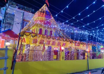 गोलबजारमा दिप प्रज्वलन गर्न नगर प्रमुख श्रेष्ठको आग्रह