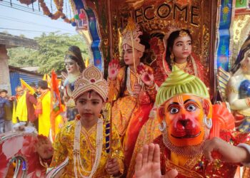 सिरहाको गोलबजारमा दीप प्रज्वलन