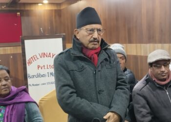 बर्दीबास मेडिकल कलेज निर्माणमा  सवैको सहयोग आवश्यक छ : पूर्वमन्त्री पोखरेल