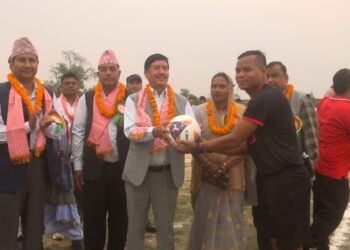 गोलबजार मेयर गोल्डकपकोे उद्घाटनमा बागमती विजयी