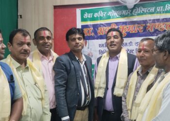 गाेलबजारमा सुविधा सम्पन्न अस्पतालको खाँचो छ नगर प्रमुख श्रेष्ठ