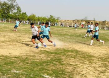 गोलबजार मेयर गोल्डकपकाे आजको खेलमा झापा बिजय