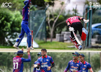 हङकङले नेपाललाई दियो ११५ रनको लक्ष्य