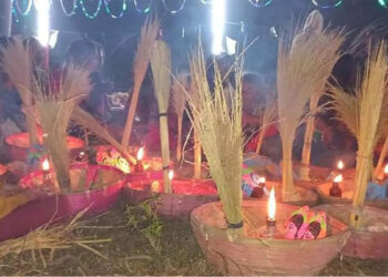 मिथिलाञ्चलमा सामा चकेवा पर्वको रौनक