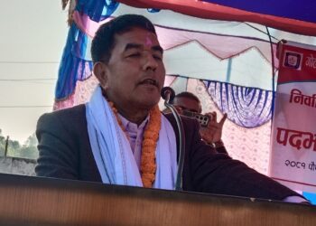 नगरपालिकाले खानेपानी व्यवस्थापनका लागि सधैं सहयोग गर्ने नगर प्रमुख श्रेष्ठ