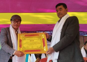 गाउँमा एक घर एक धारा निर्माण भएपछि स्थानीय खुसी