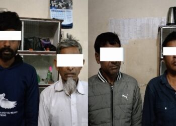 सुनचाँदी पसलमा लुटपाटको योजना बनाएको आरोपमा चार जना पक्राउ