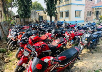 सिरहामा एक सय ४६ मोटरसाइकल प्रहरी नियन्त्रणमा