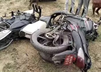 मोटरसाइकल आपसमा ठोकिंदा दुईजनाको मृत्यु, एक जना घाइते