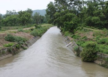 कमला नहरमा रोपाइँका लागि पानी प्रवाह