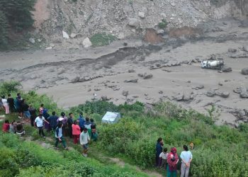 हिमताल फुटेर रसुवामा बाढी आएको आशंका