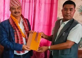 गोलबजारमा नयाँ प्रमुख प्रशासकीय अधिकृत बिनोद कुमार पोखरेल