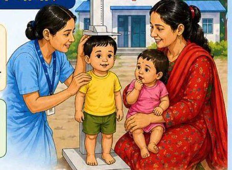 सिरहामा ‘राष्ट्रिय पोषण लेखाजोखा अभियान सुरु हुँदै, ६० हजार बालबालिकाको पोषण अवस्था जाँच गरिने