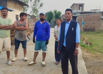 गोलबजारमा विकास योजनाको प्रत्यक्ष अनुगमन