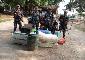 भारतीय सीमाक्षेत्रबाट करिब ३ लाख बराबरको अबैधसामान बरामद