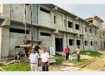 लहान नगर अस्पताल निर्माण अन्तिम चरणमा