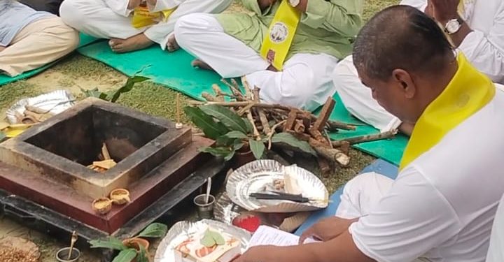 गोलबजारमा योग शिविर सम्पन्न, नगरपालिकाले आर्थिक सहयोग गर्ने