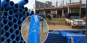 गोलबजारमा मार्बल ब्रान्डको नक्कली पाइप बिक्री गर्ने व्यवसायी साबिर खान प्रहरी नियन्त्रणमा
