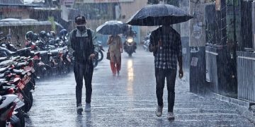 भोलि र पर्सि मुसलधारे वर्षाको सम्भावना, केही ठाउँमा आरीघोप्टे वर्षा पनि हुन सक्ने