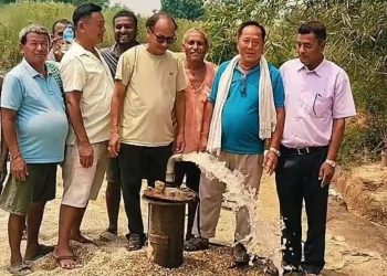 नगर प्रमुखको पहलमा भुल्केमा आयो खानेपानी, दुई दशकदेखिको समस्या समाधान हुँदै