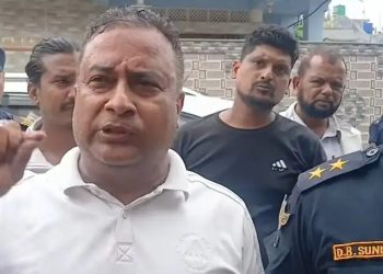 कांग्रेस नेता अभिषेक गिरी पक्राउ