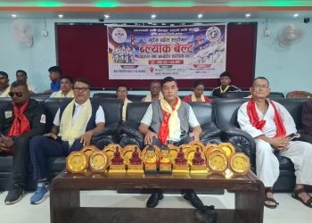 गोलबजारको खेलकुद विकासमा सहयोग गर्न नगरपालिका प्रतिबद्ध छ : नगर प्रमुख श्रेष्ठ
