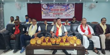 गोलबजारको खेलकुद विकासमा सहयोग गर्न नगरपालिका प्रतिबद्ध छ : नगर प्रमुख श्रेष्ठ